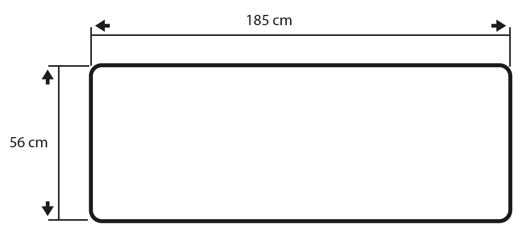 Trimm Corner Şişme Mat - Mavi