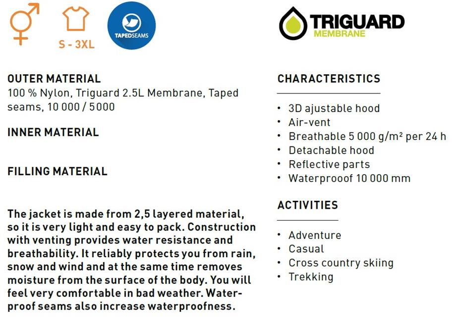 Trimm Mark Yağmurluk - Kırmızı