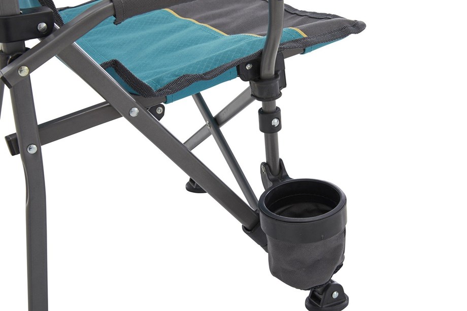 UQUIP Kirby Yüksek Konforlu & Takviyeli Katlanır Çocuk Kamp Sandalyesi Petrol