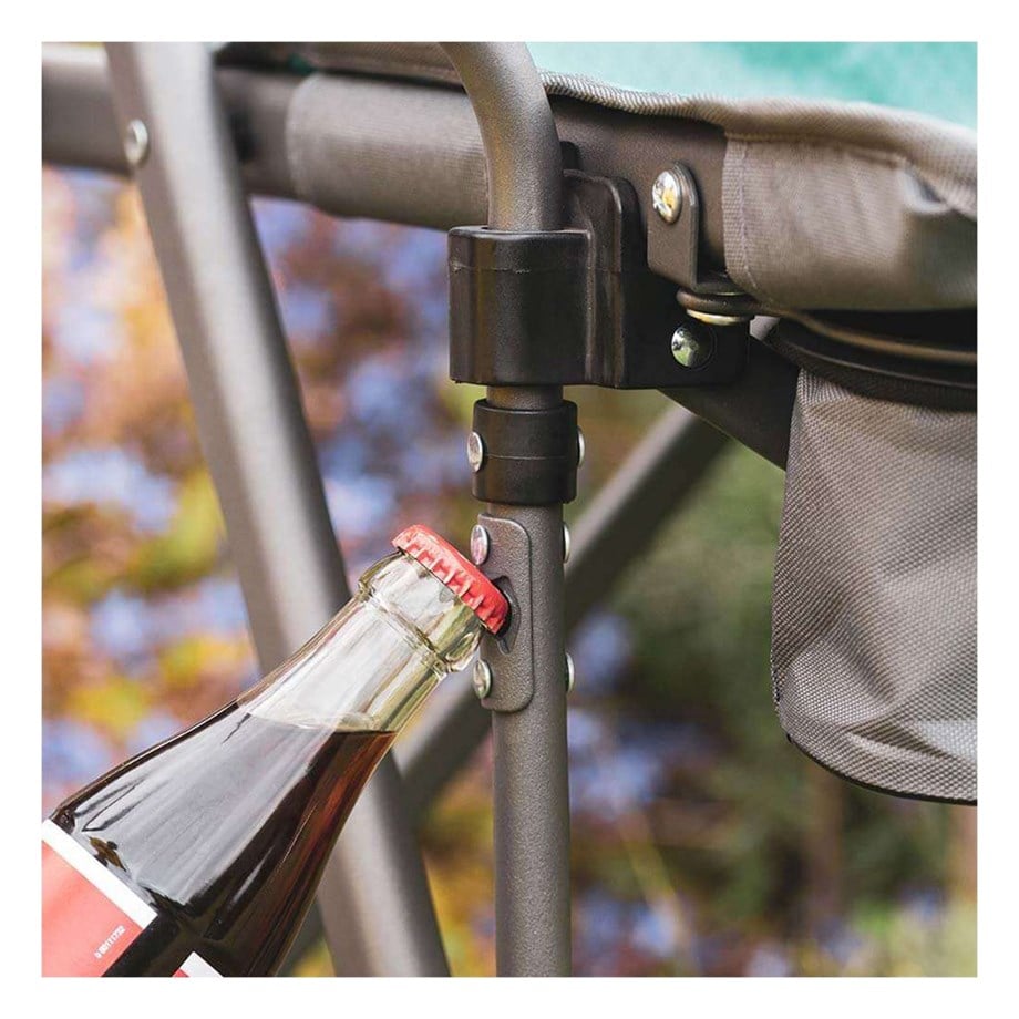 Uquip Roxy Yüksek Konforlu & Takviyeli Katlanır Kamp Sandalyesi Mahogany-Melange