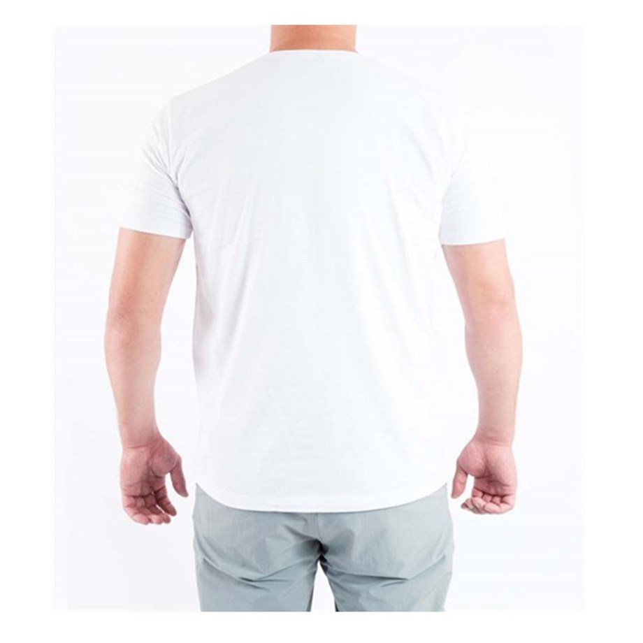 VAV Baseti-02 Yuv. Yaka Tişört Beyaz Dağcı D. XXS