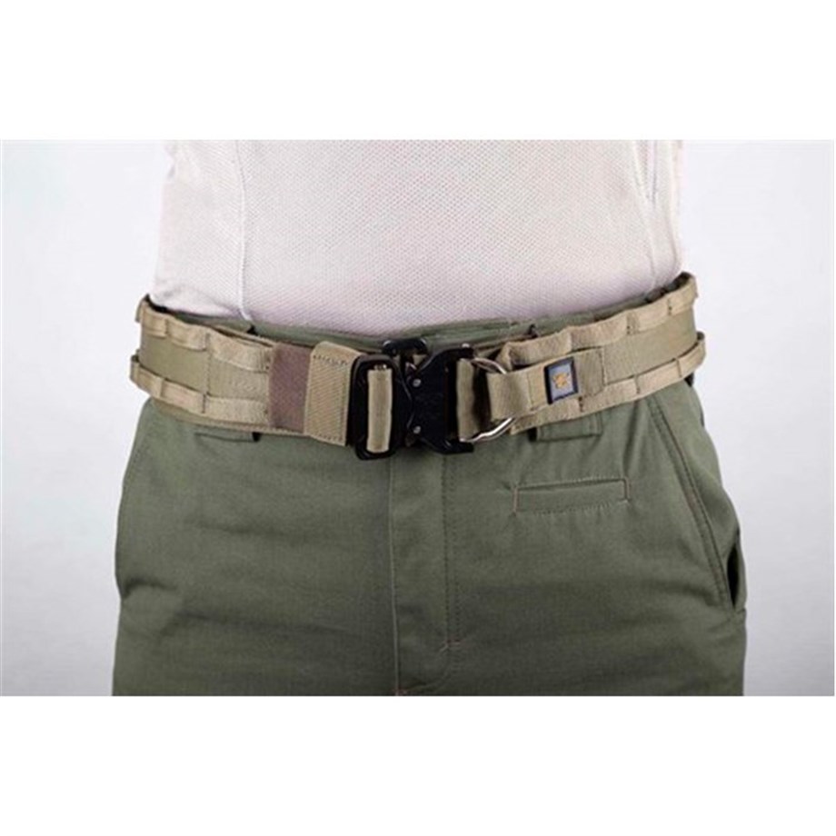 VAV BTAC01 Çelik Tokalı Taktik Kemer Bej XL