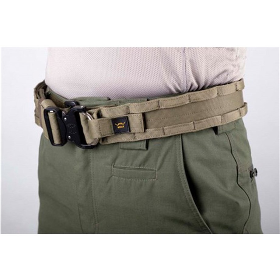 VAV BTAC01 Çelik Tokalı Taktik Kemer Haki M