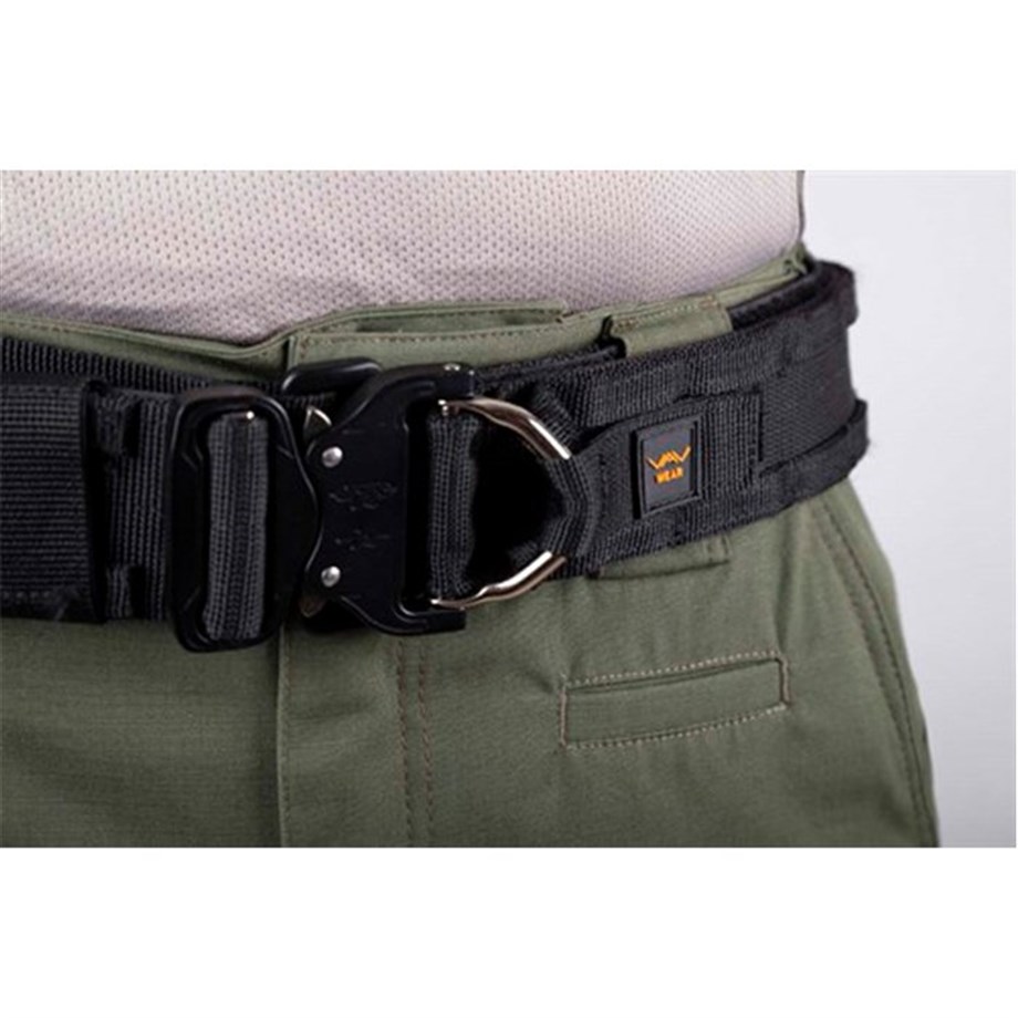 VAV BTAC01 Çelik Tokalı Taktik Kemer Siyah M