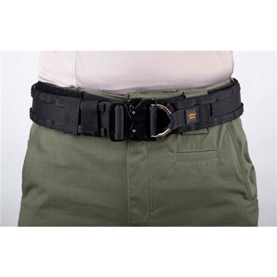 VAV BTAC01 Çelik Tokalı Taktik Kemer Siyah M