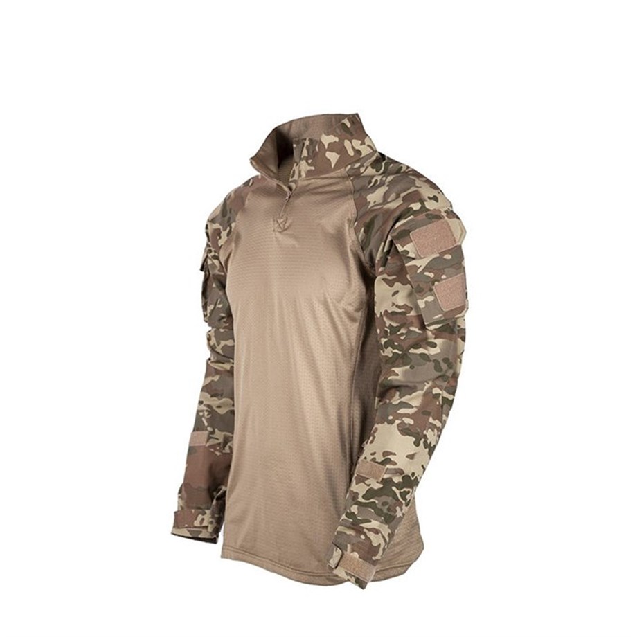 VAV Combat Tişört Kamo Bej XL