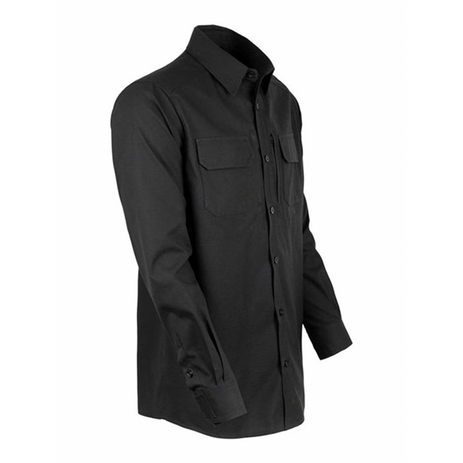 VAV Uzun Kol Gömlek Hidden-02 Hiking Siyah XL