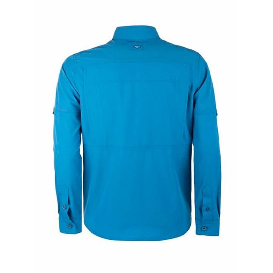 VAV Uzun Kol Gömlek Tacflex-02 Mavi XXL