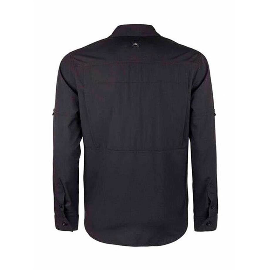 VAV Uzun Kol Gömlek Tacflex-02 Siyah M