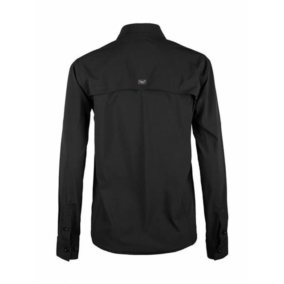 VAV Uzun Kol Kadın Gömlek WFLEX01 Siyah M