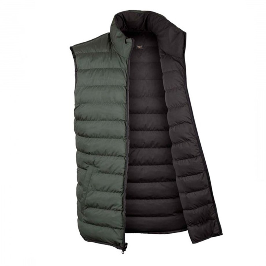 VAV WESRIT 01 Çift Taraflı Yelek Yeşil-Siyah L