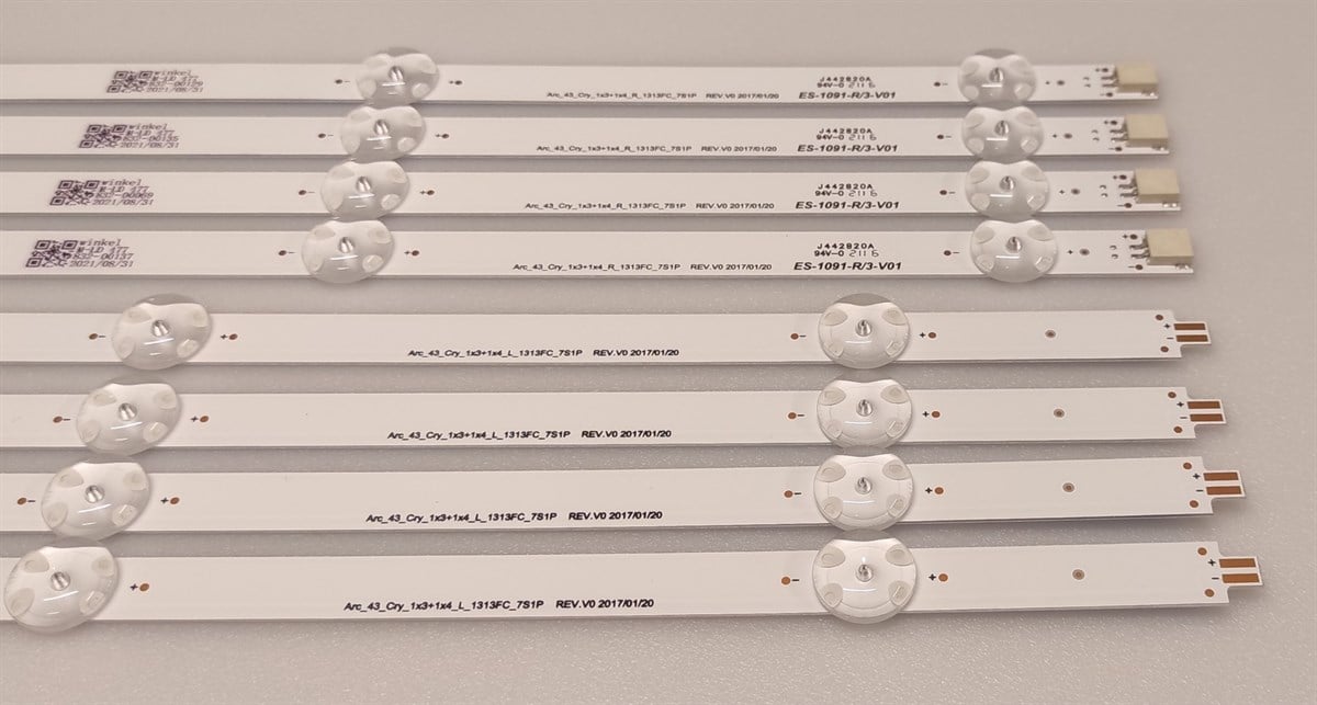 ARÇELİK A43L 5860 4B, BEKO B43L 5860 4B, LED BAR TAKIM