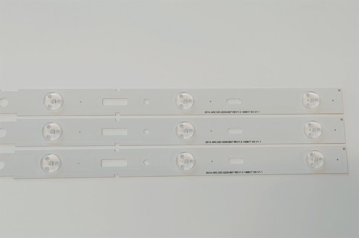 GRUNDIG G32L-6532-4B LED BAR TAKIM, 2014ARC320  