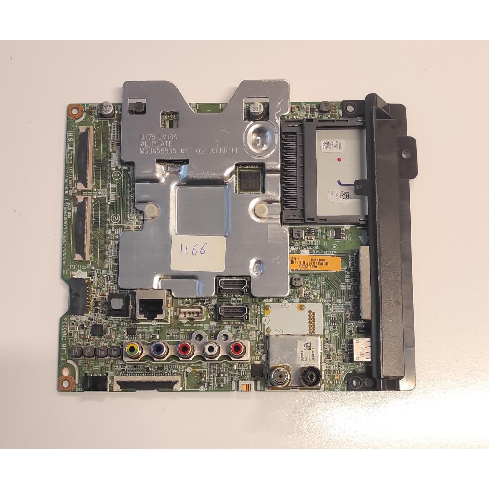 Lg 43uk6950plb Anakart, 64564006, eax67872805(1.1)Lg 43uk6950plb Anakart, 64564006, eax67872805(1.1)