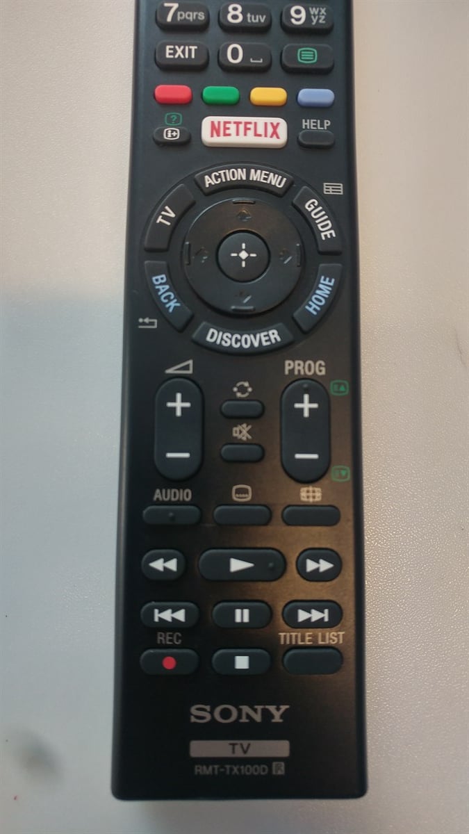 SONY RMT- TX100D NETFLIX YOUTUBE TUŞLU SMART LED TV KUMANDASI