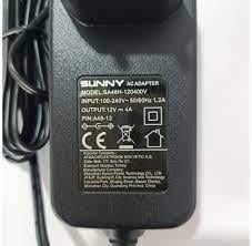 Sunny Axen orjinal tv adaptör, sa48h-120400vSunny Axen orjinal tv adaptör, sa48h-120400v
