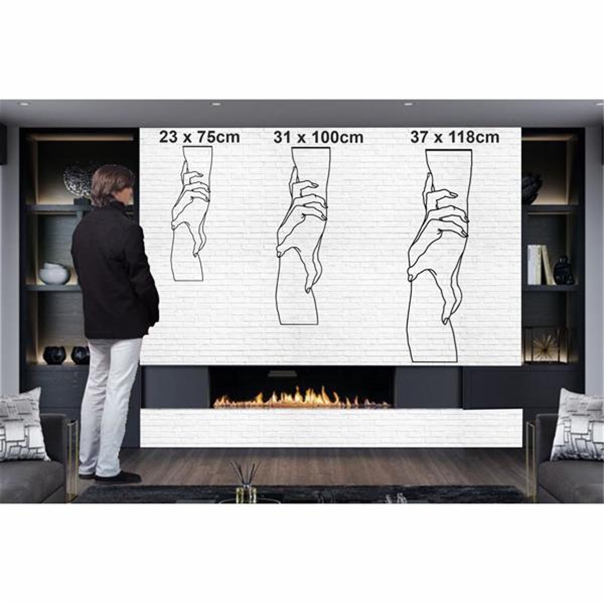 Unity Décoration Murale en Métal