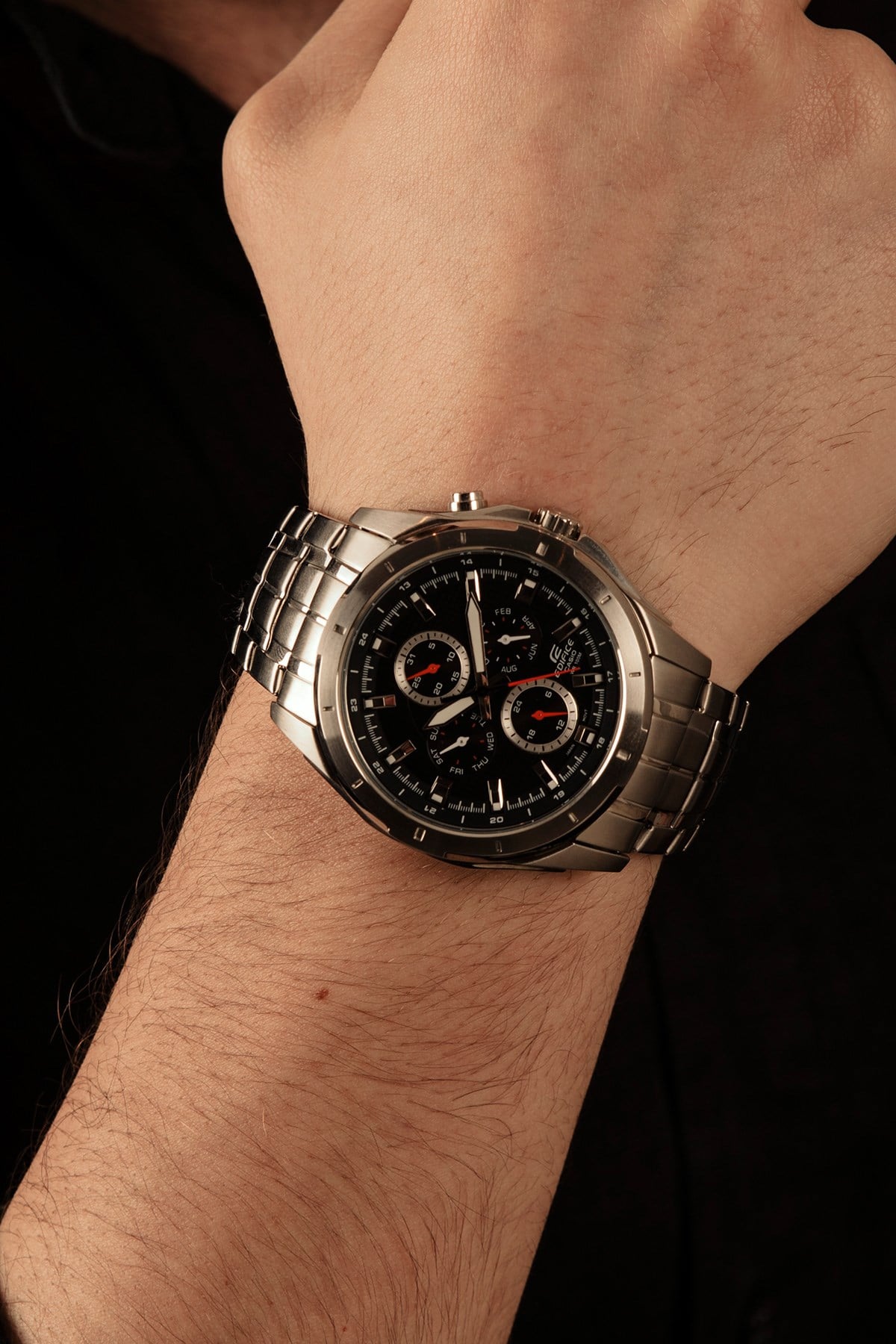 ALYANAKLAR Casio EDIFICE EF-328D-1AVUDF Erkek Kol Saati Casio