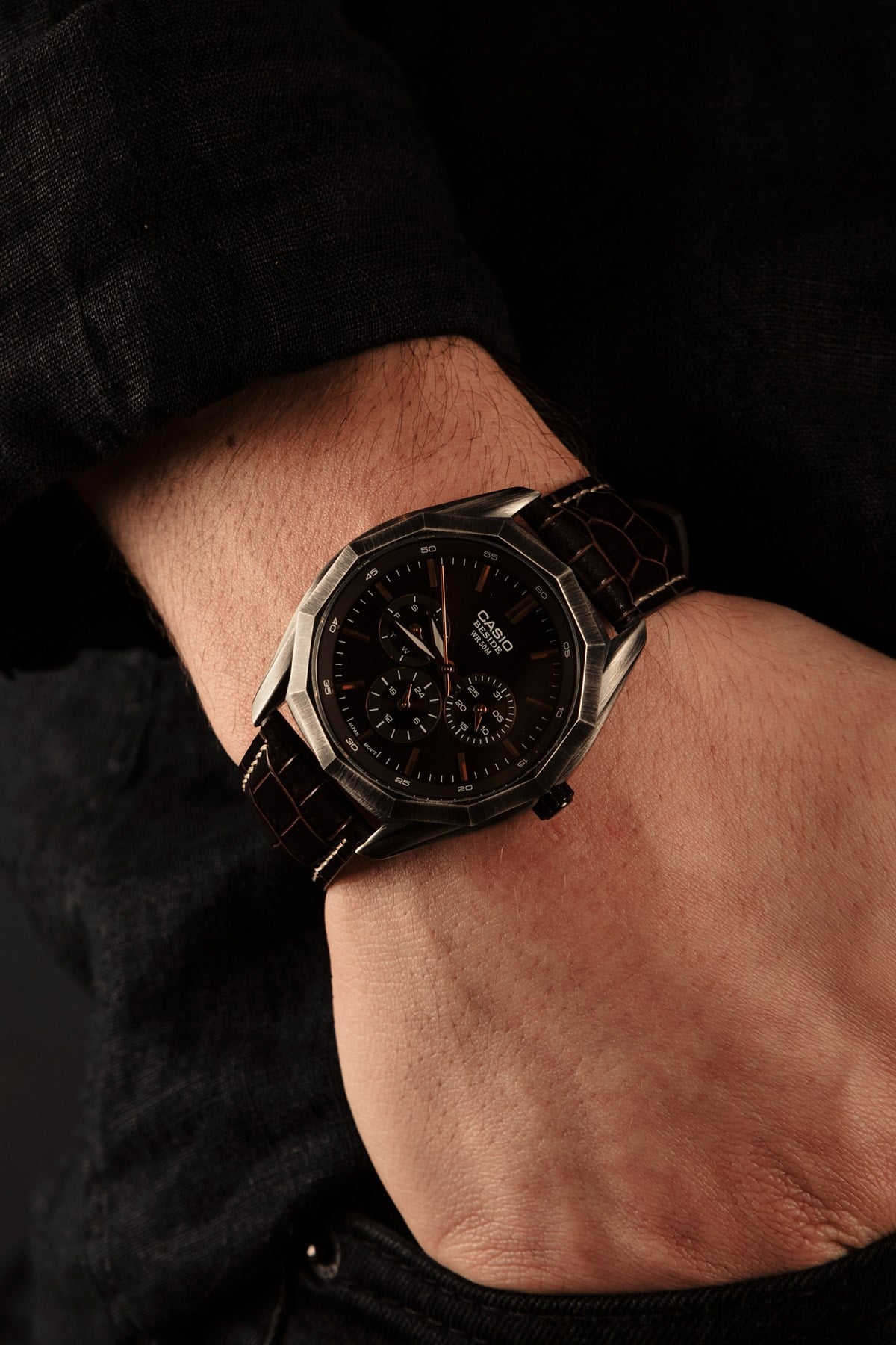 ALYANAKLAR Casio STANDART BEM-310BL-5AVDF Erkek Kol Saati Casio