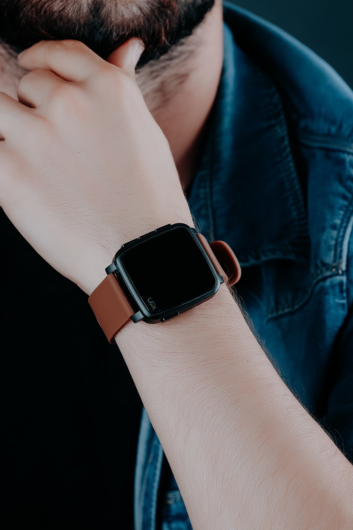 ALYANAKLAR Upwatch Touch Black&Brown Unisex Saat Upwatch