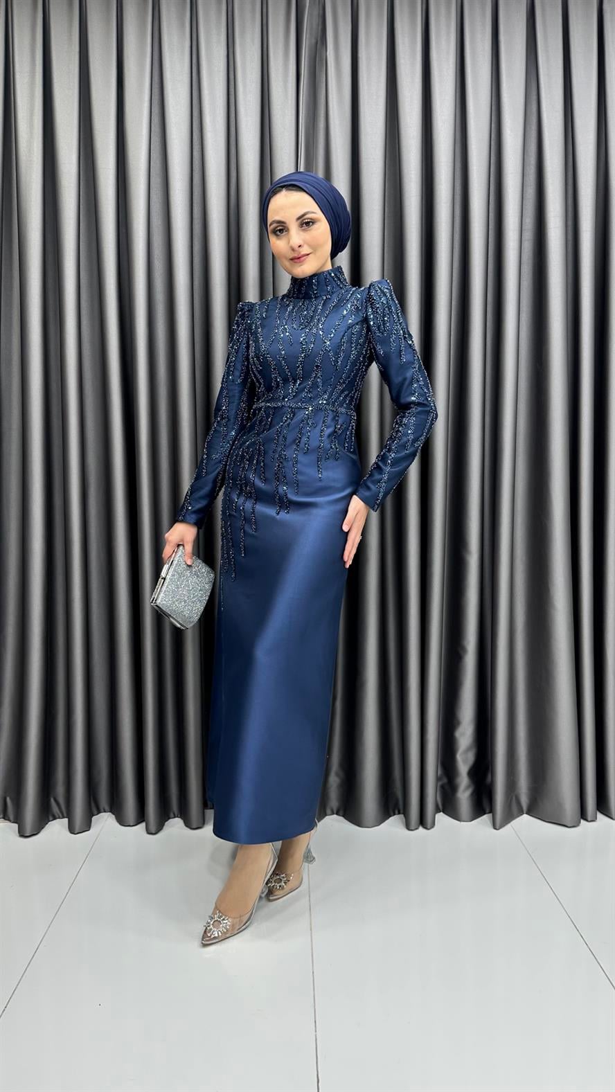 002 Meyra Abiye-Lacivert
