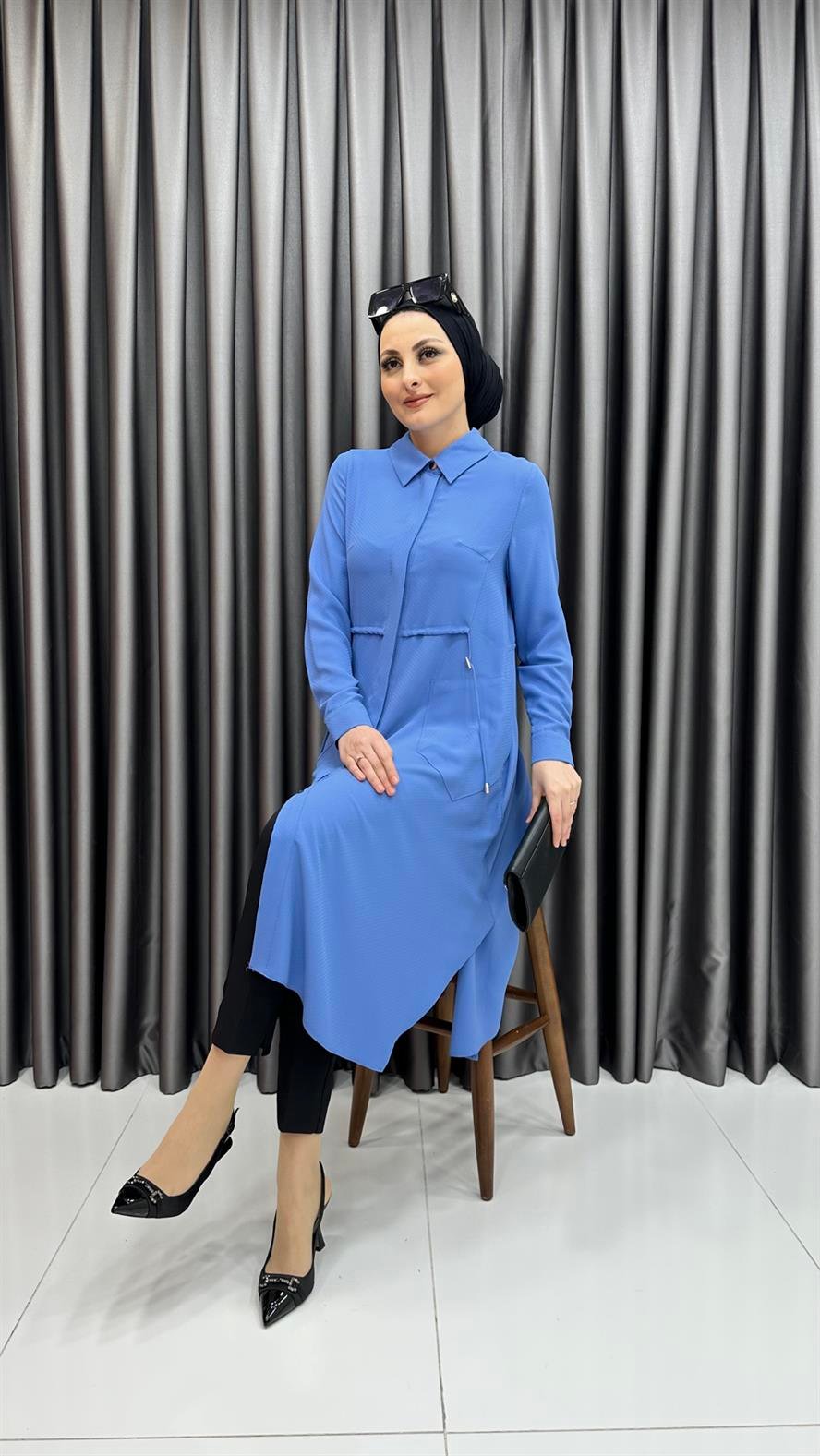 0062 Lena Giyçık-Mavi