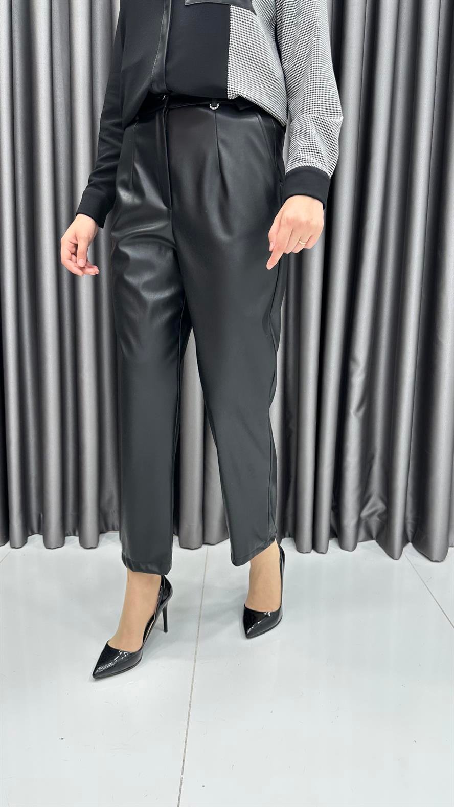 0171 Almedia Pantolon-Siyah