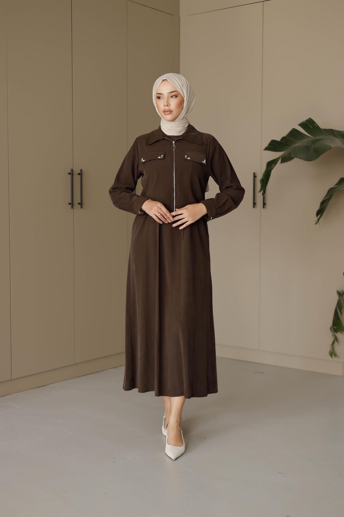 1035 Y Takım Elbise-Kahve Rengi