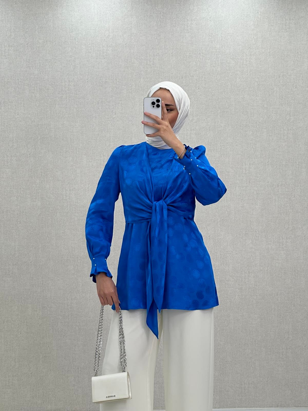 1142 Tidy Takım-Saks Mavi