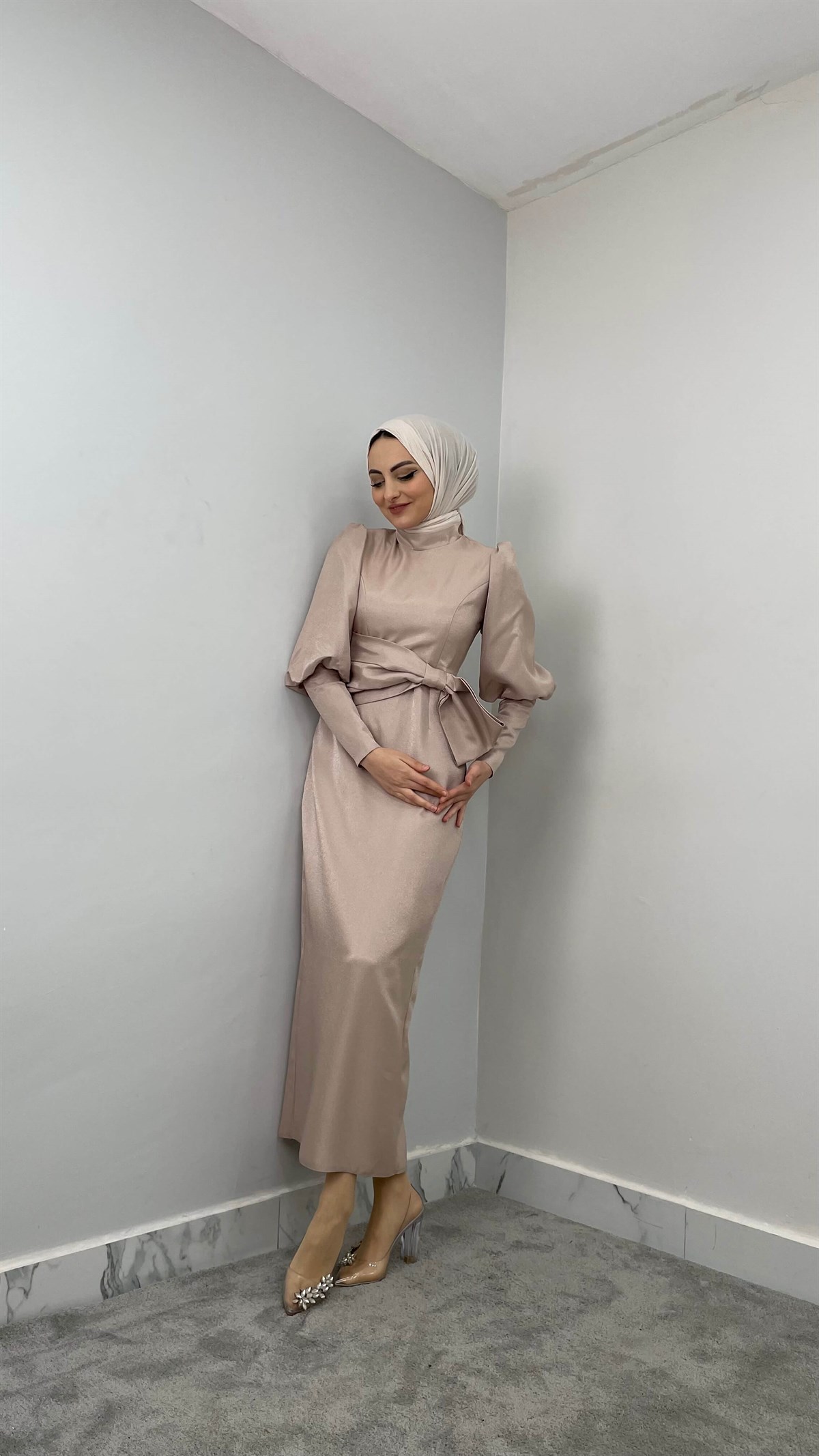 12307 P Abiye Elbise