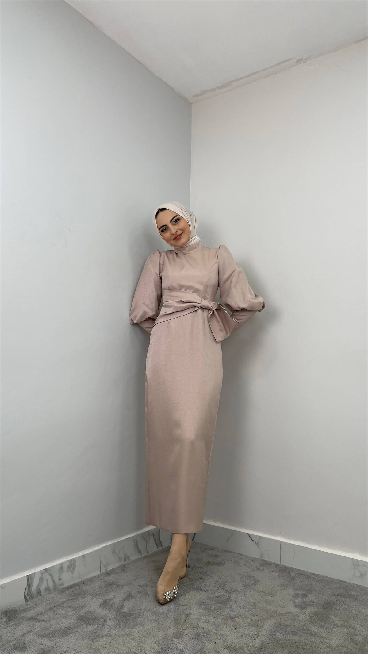 12307 P Abiye Elbise