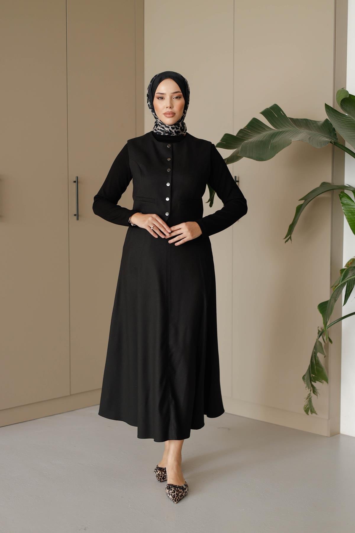 1355 Anna Takım-Siyah