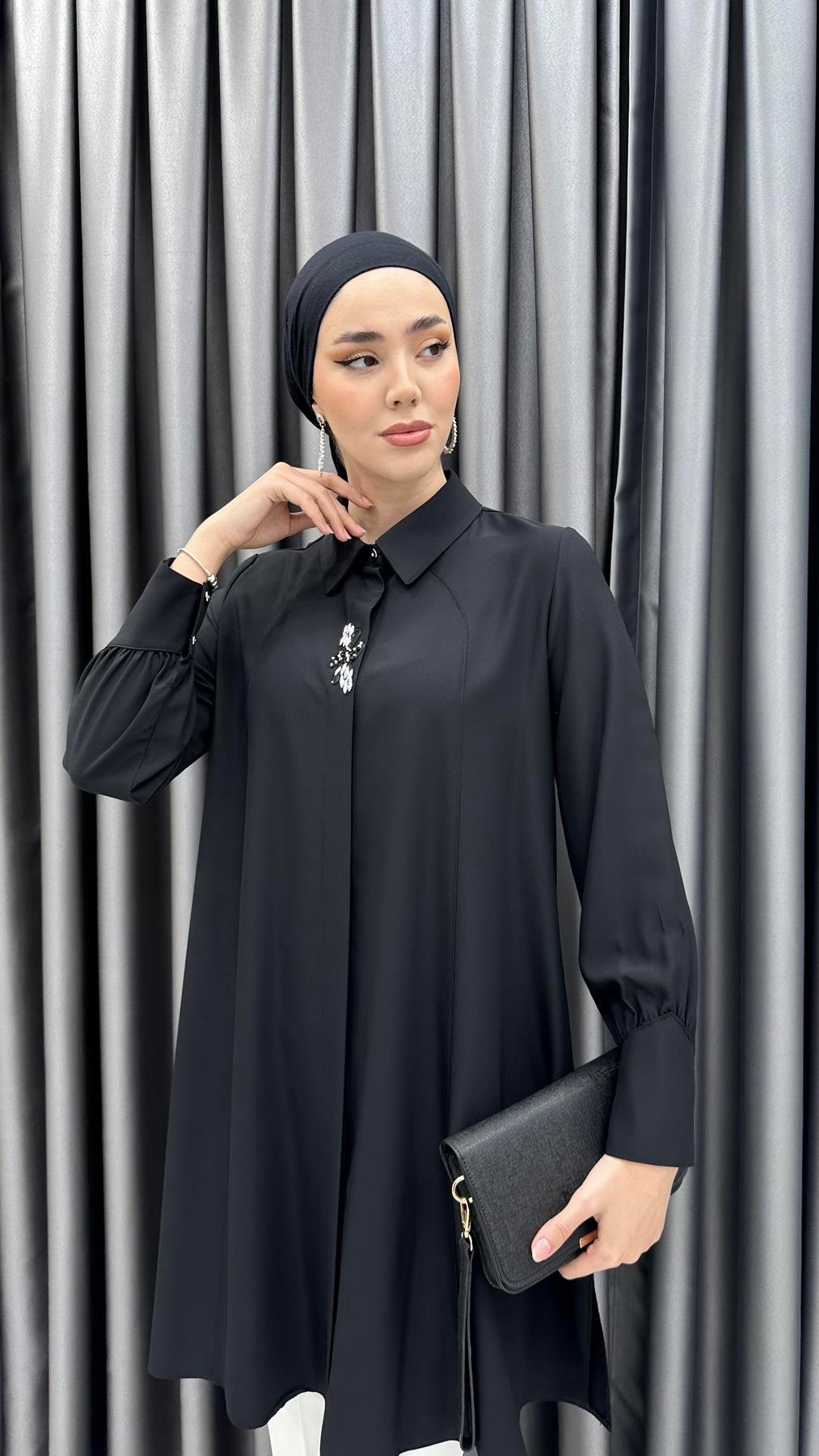 1415 Shon Tunik-Siyah