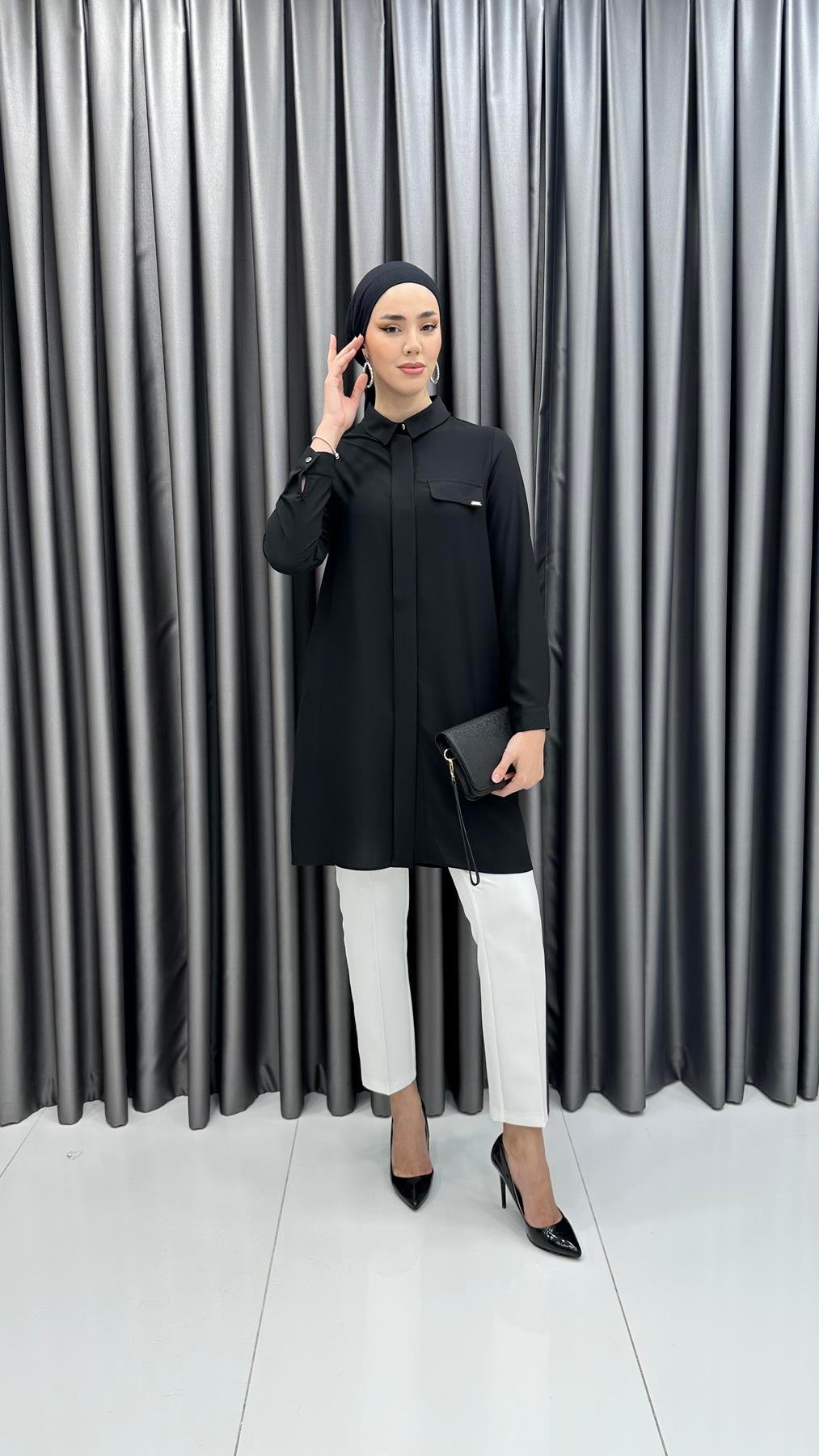 1427 Shon Tunik-Siyah