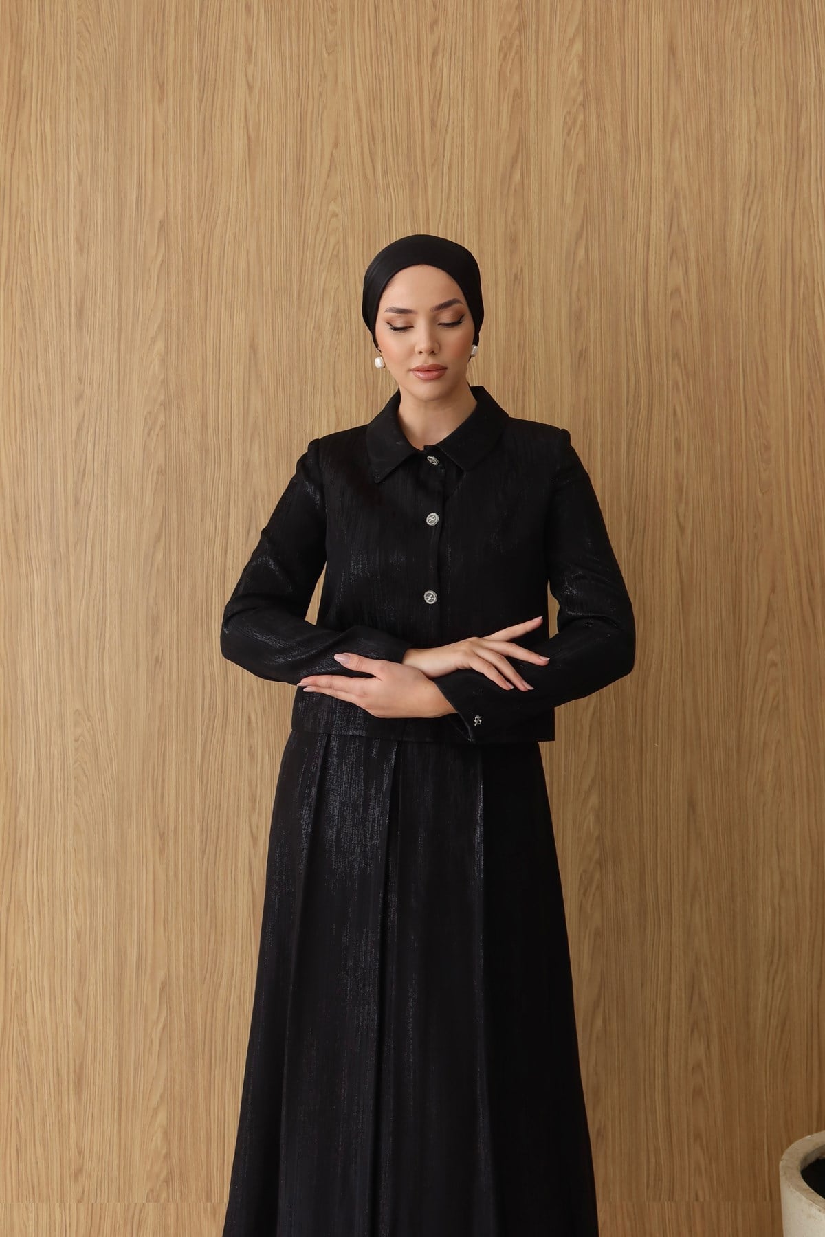 1738 Mareen Takım-Siyah