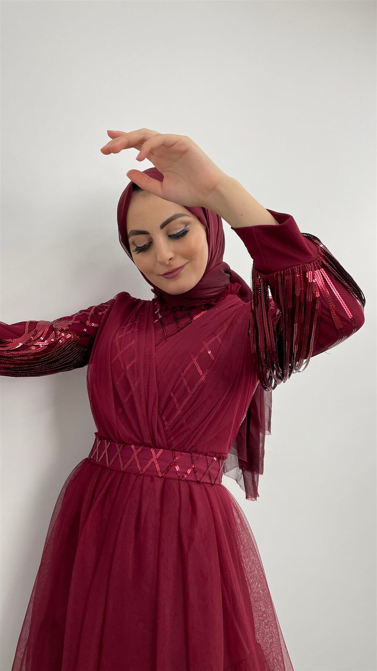 2059 Bayan Abiye Elbise