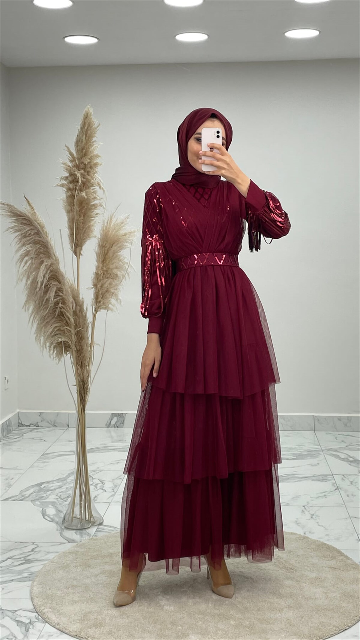 2059 Bayan Abiye Elbise