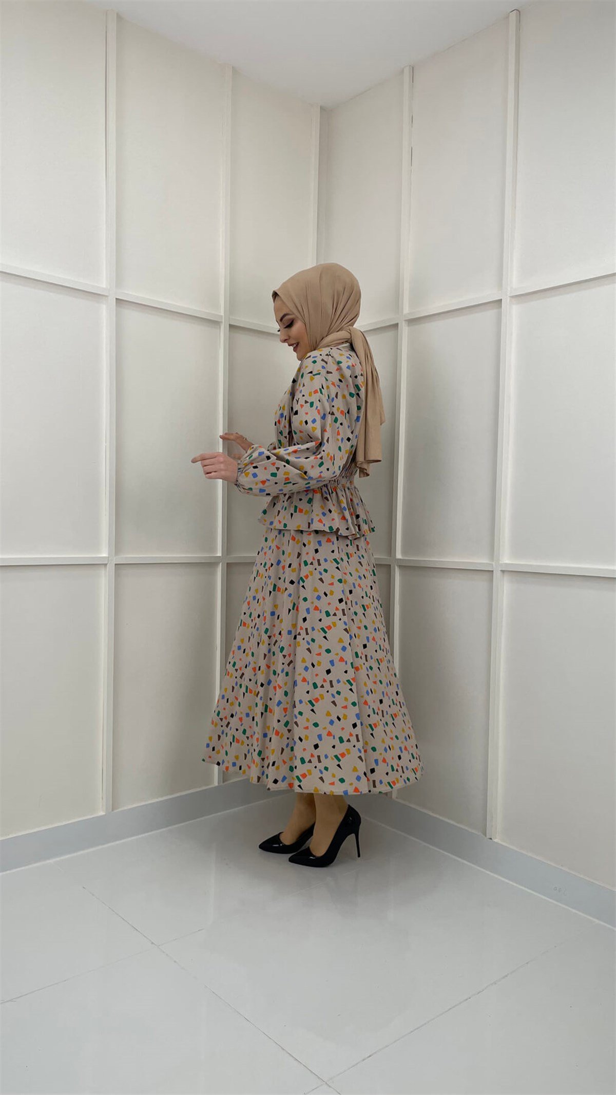 2078 Q Parçadesenli Takım