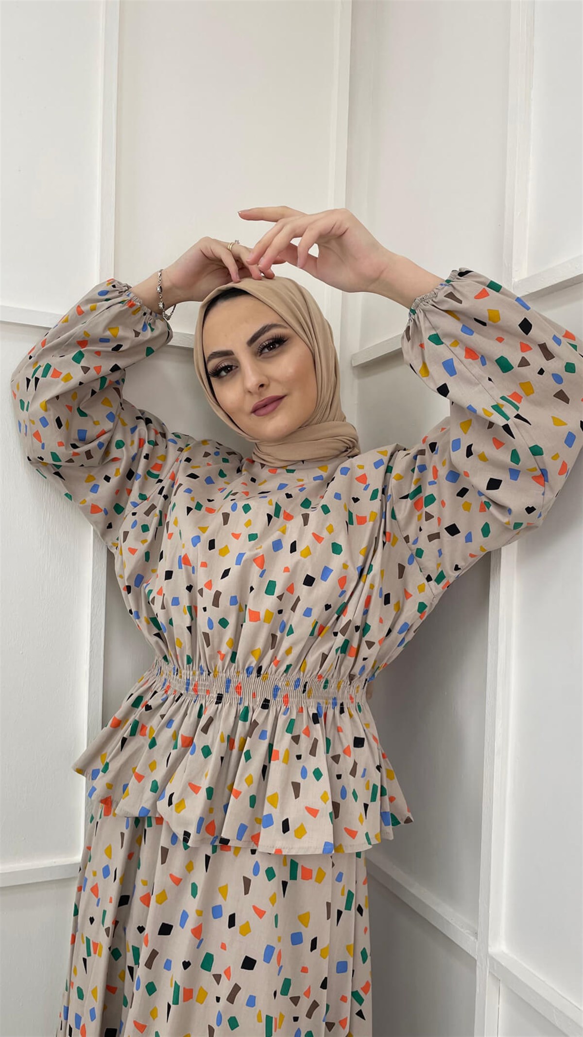 2078 Q Parçadesenli Takım