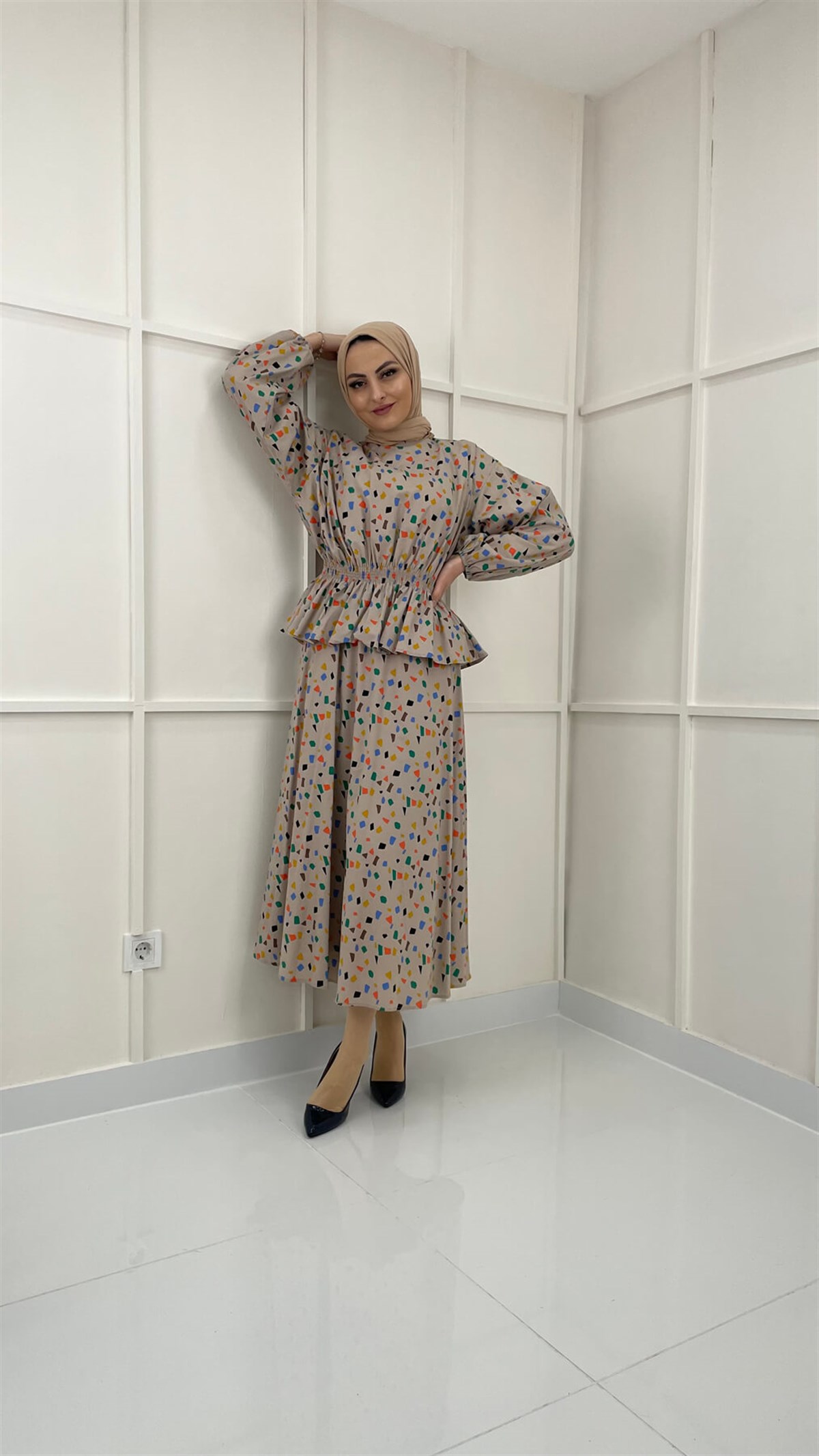 2078 Q Parçadesenli Takım