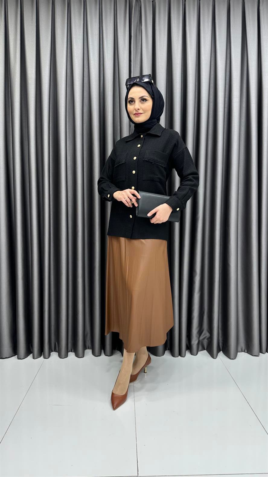 2731 H Bayan Tunik-Siyah