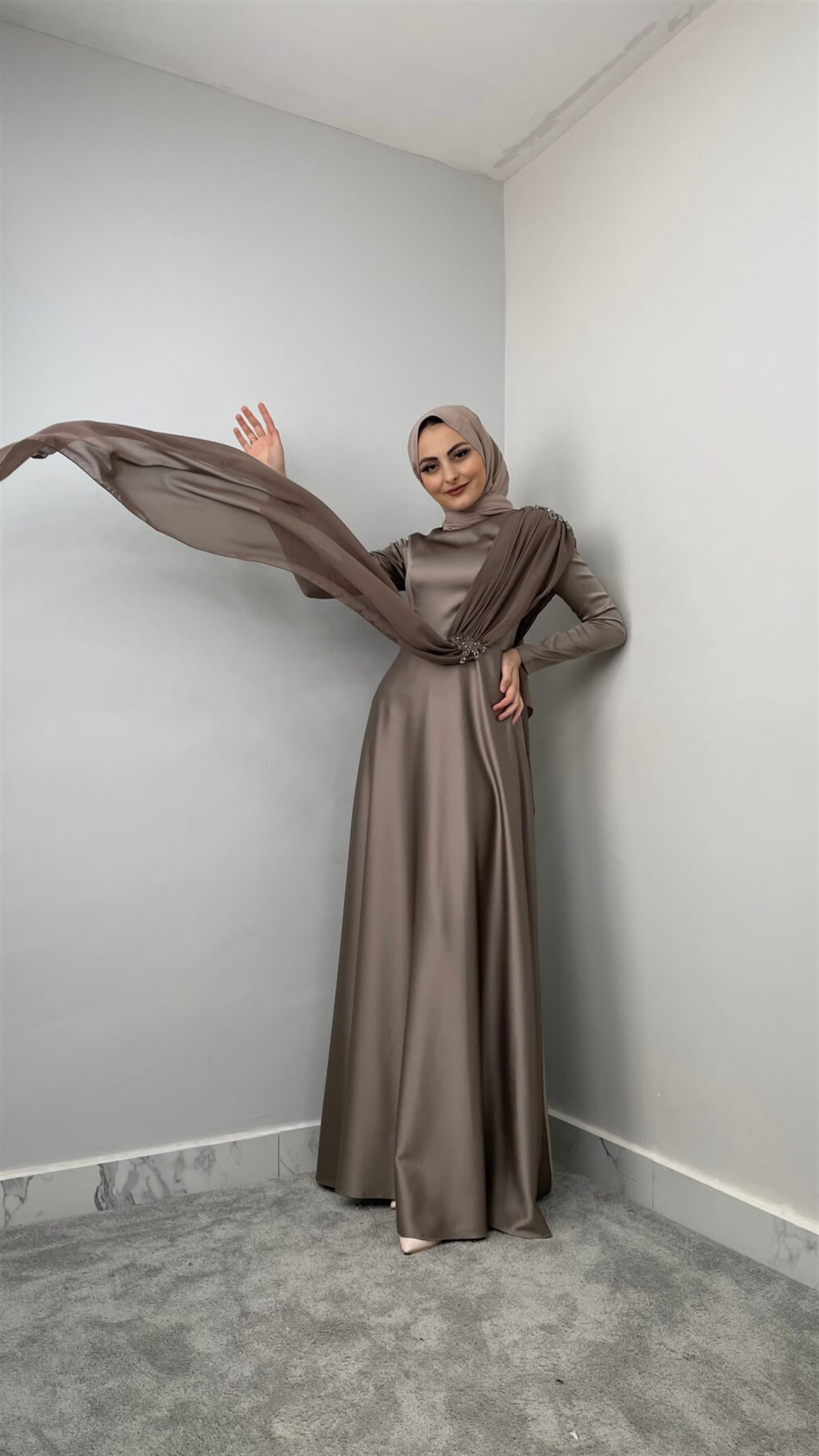 3780 Bayan Abiye Elbise