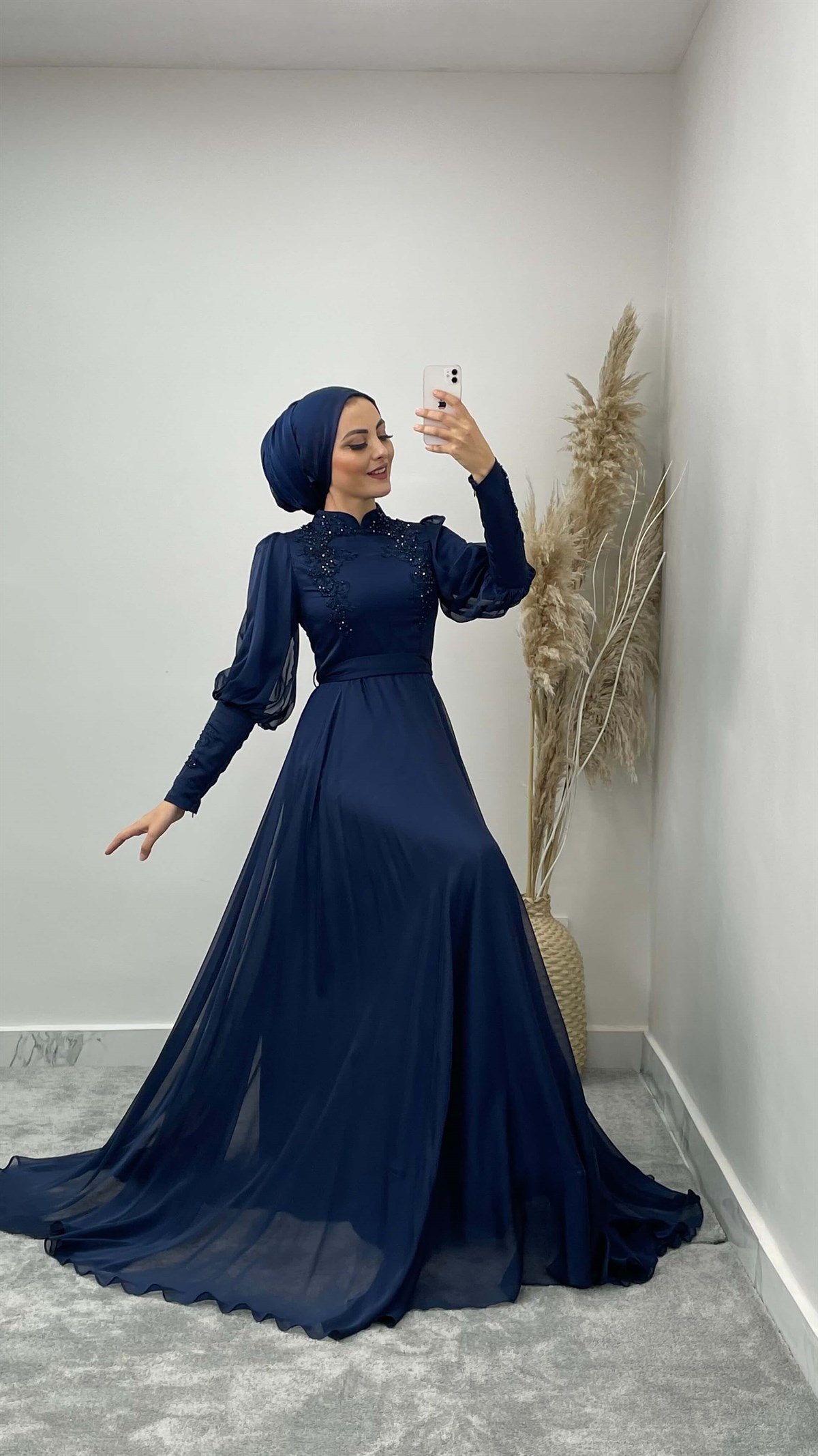 3927 Bayan Abiye Elbise