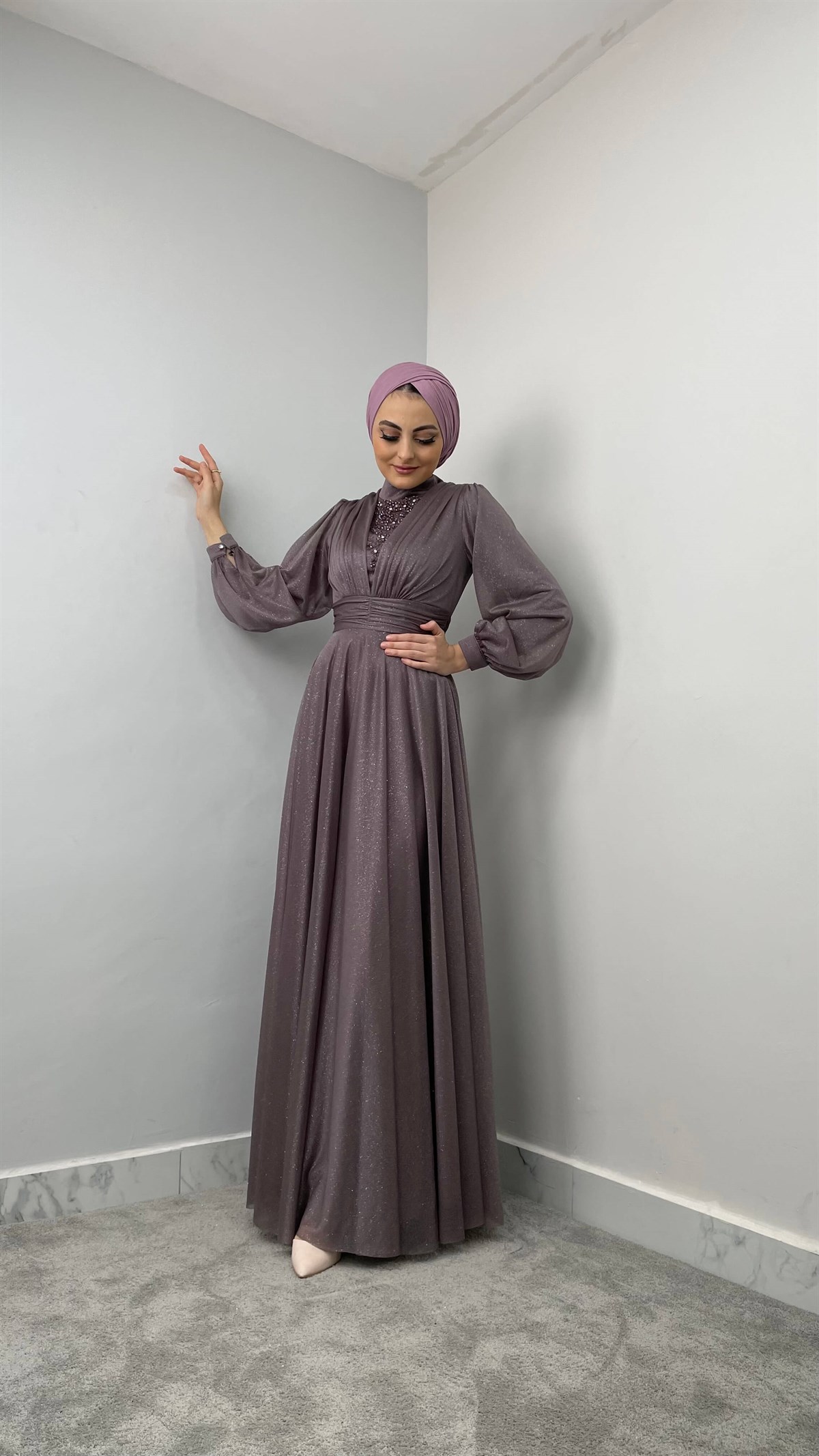 4115 Bayan Abiye Elbise