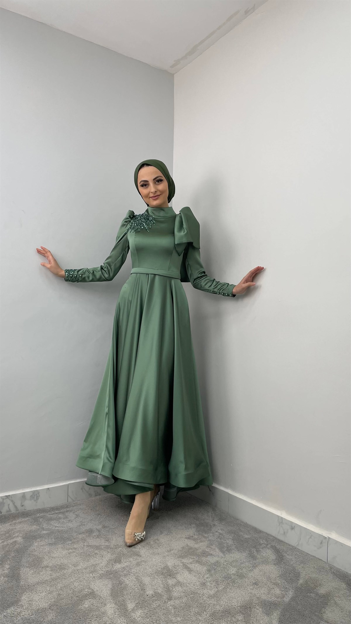 4329 Bayan Abiye Elbise