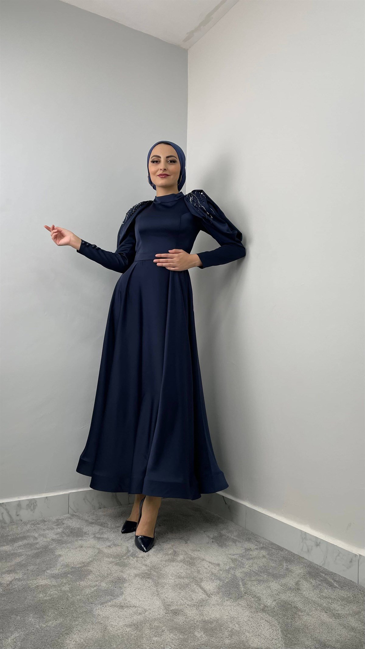 4372 Bayan Abiye Elbise