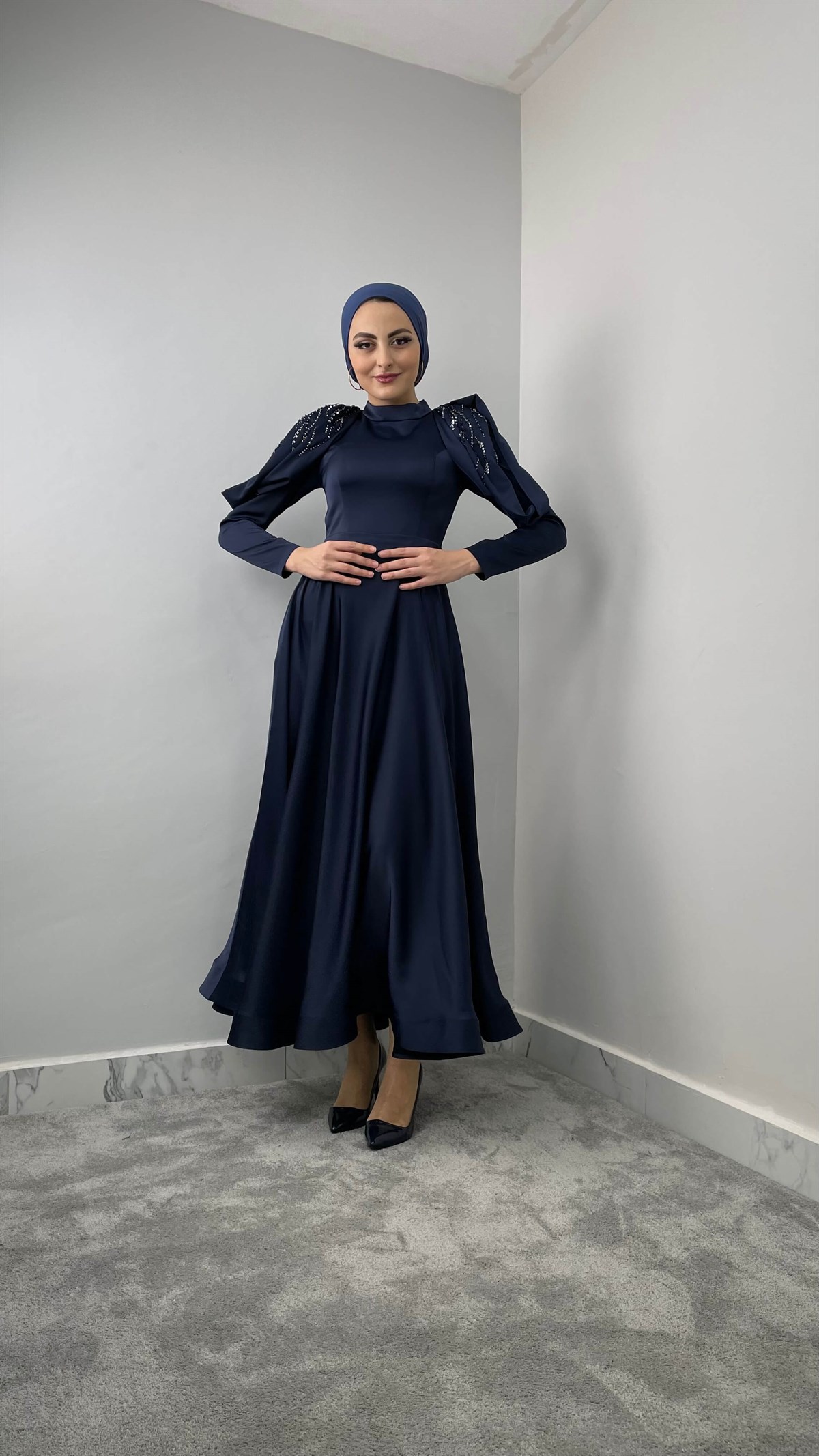 4372 Bayan Abiye Elbise