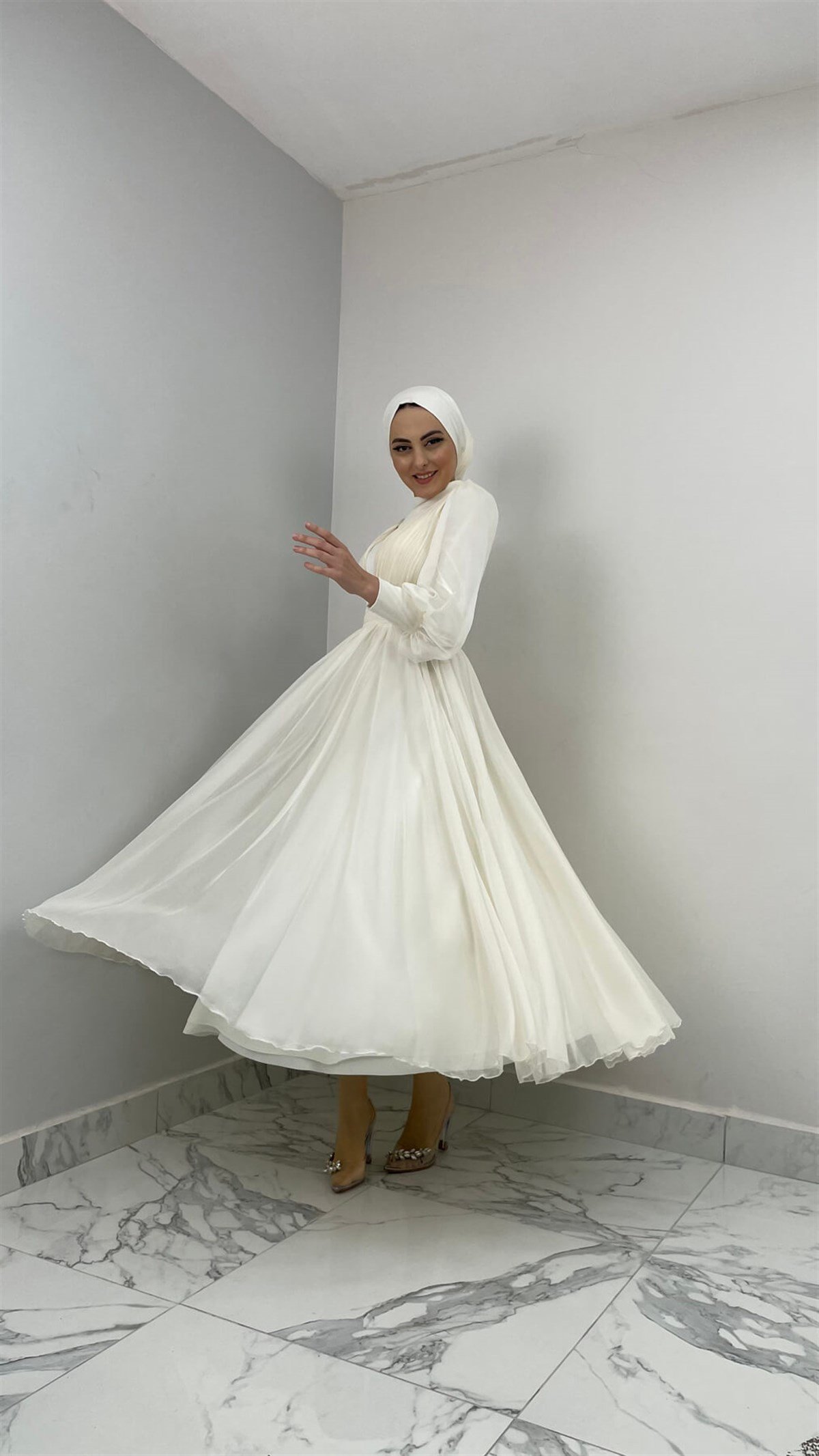 4377 Bayan Abiye Elbise