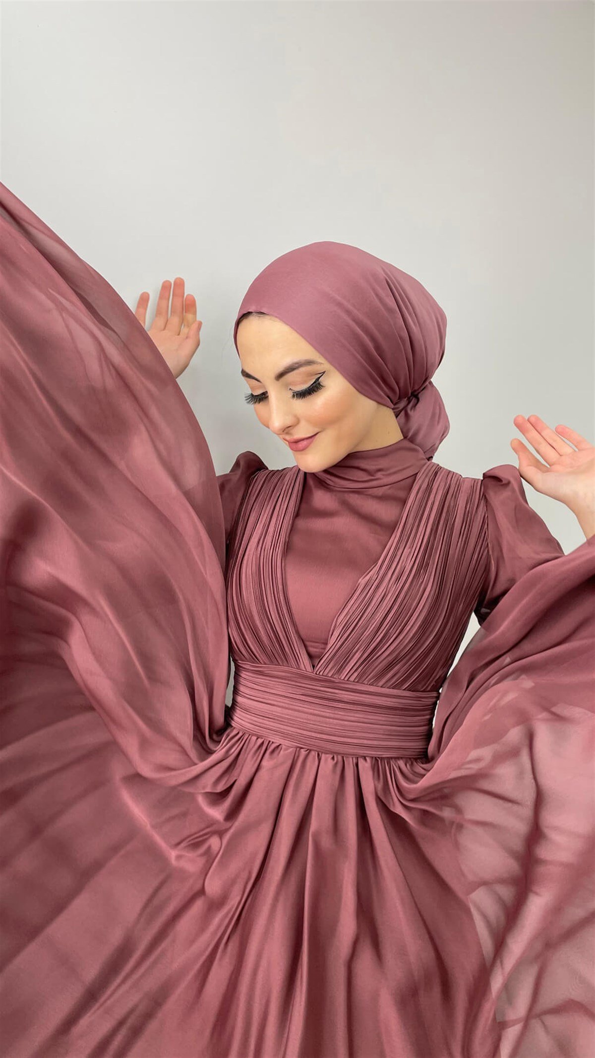 4377 Bayan Abiye Elbise