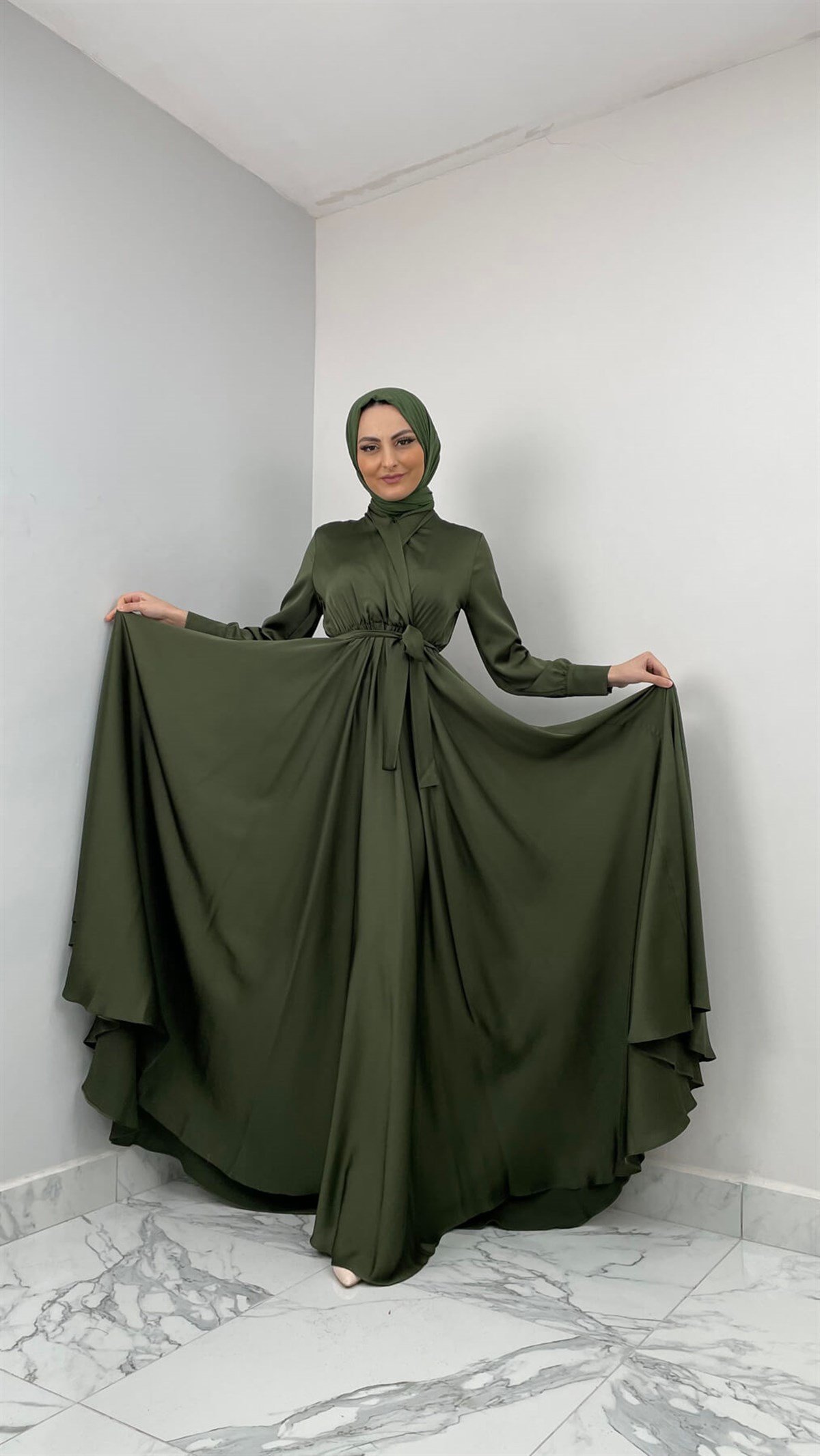 4377 Bayan Abiye Elbise